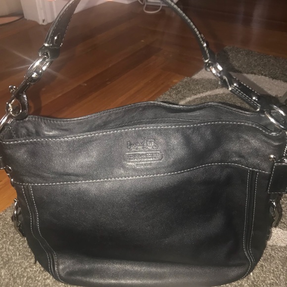 Coach Handbags - Authentic  leather coach bag GUC